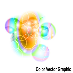 Abstract Color Graphic modern shape.
