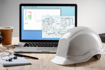 A hard work of an architect