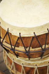 Fototapeta na wymiar drum and drumsticks 