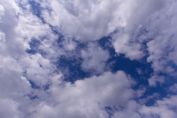 clouds with blue sky background