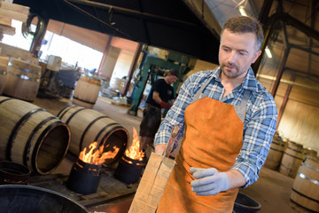 heating the drums © auremar