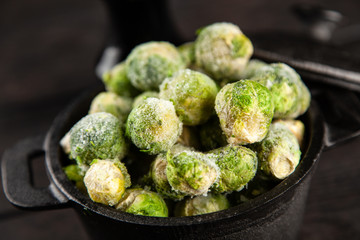 Frozen brussles sprouts
