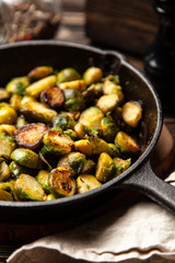 Roasted brussles sprouts
