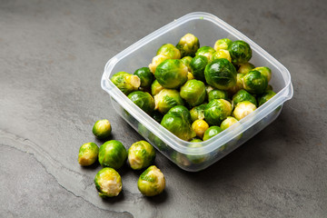 Fresh brussles sprouts