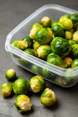 Fresh brussles sprouts