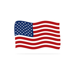 American Flag Vector