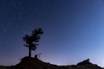 Detailed investigation and research of stars with telescope