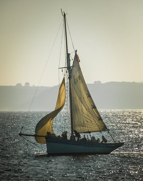 Sail Training, Fal Estuary, Cornwall