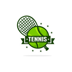 Tennis, Tennis Ball Logo Vector