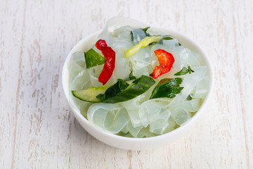 Appetizing bean noodles