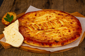 Homemade Ossetian pie