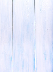 natural wooden background of white and blue