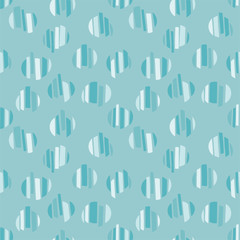 Fototapeta premium Random shapes background. Seamless pattern.Vector. ランダムな形のパターン