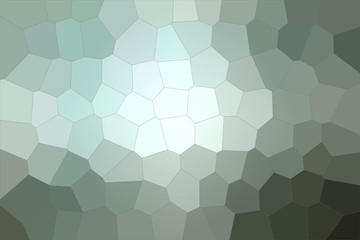 Brown, grey and green pastel Big Hexagon background illustration.