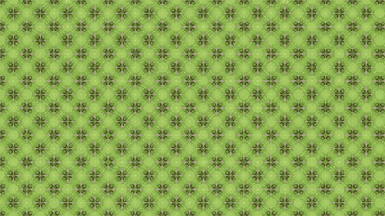 ボタニカル風パターン / Botanical Colored Pattern