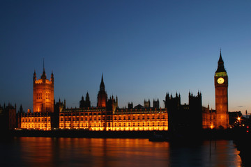 Fototapeta na wymiar House of Parliament, London