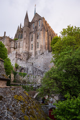 The Monestery of Mont Saint Michel in France