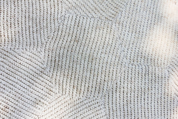 Abstract Texture of Pale Beige and White Soft Surface Background with Sun Shade Patterns. Simple Creative Seam Geometric Decorative Wallpaper with Bright Empty Copy Space, Light Textured Background 