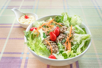 fresh organic salad