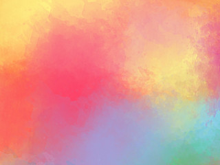 Multicolored watercolor abstract background texture
