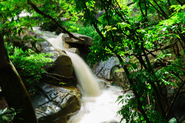 Obraz premium The kaochan waterfall floor5 it is very beautiful.