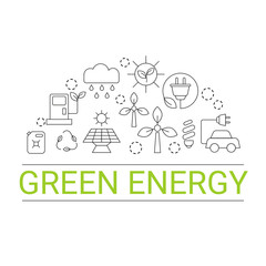 Green energy concept