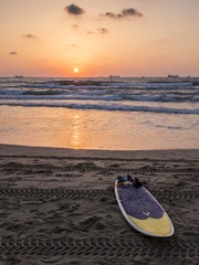 surfer's sunset