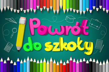 Back to school (English)/ Powrot do szkoly (Polish)