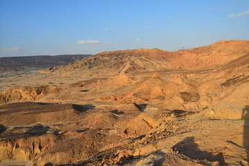 Fototapeta na wymiar Désert du Neguev Israël - Neguev Desert Israel