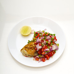 Spicy Deep Fried Salted Fish