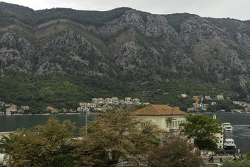 Fototapeta na wymiar Beautiful Landscape and Sea in Montenegro