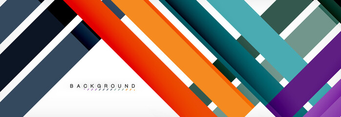 Minimal line design abstract background