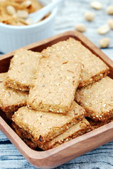 Ciastka owsiane z masłem orzechowym