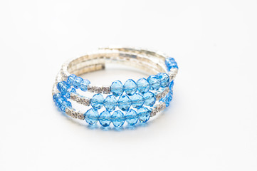 bracelet on white background