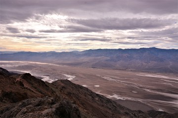Naklejka na ściany i meble Travel to Death Valley National Park