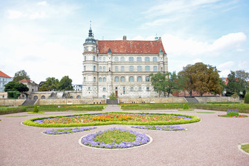 Schloss, Hintergrund, Park