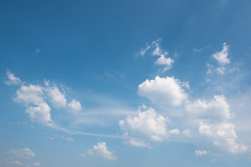 Clouds in the sky