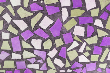 abstract square pixel mosaic background