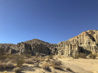 Fototapeta premium Mojave Desert California, Redrock Canyon, Canyon, Desert, California, Desert California
