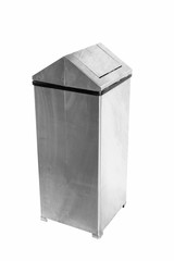 stainless steel trash