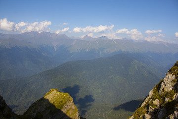 горы Розы Хутор, montains