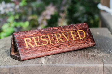 reserved