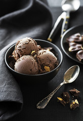 Ice cream chocolate