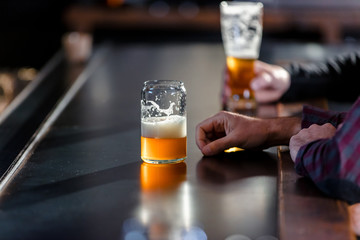 Enjoying A Craft Beer At A Brew Pub