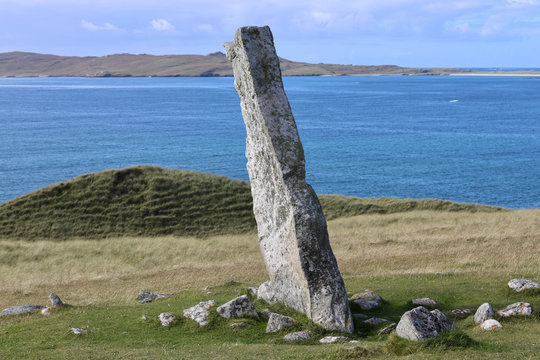 Menhir Clach Mhic Leoid. Harris