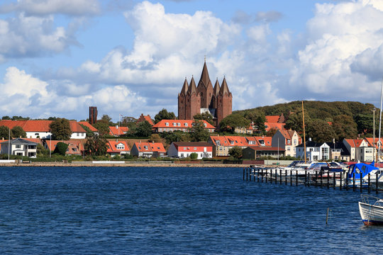 Vor Frue Kirke in Kalundborg auf Seeland in Dänemark