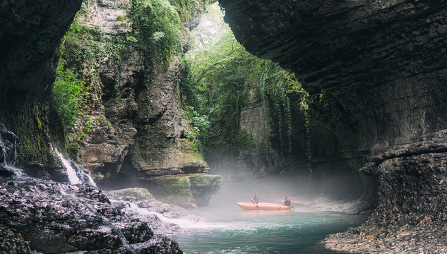 Martvili Canion in Georgia