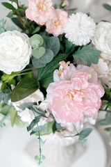 Decoration artificial flower arrangement modern bouquet wedding