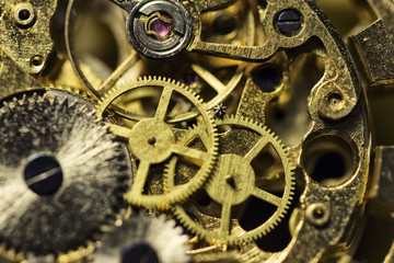 Process of installing a part on a mechanical watch, watch repair