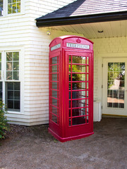 Obraz premium telephone booth 
